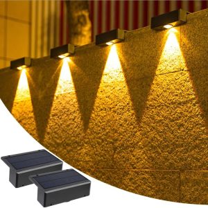 LED Solar Wall Washer Lights Outdoor Super Bright Waterproof
