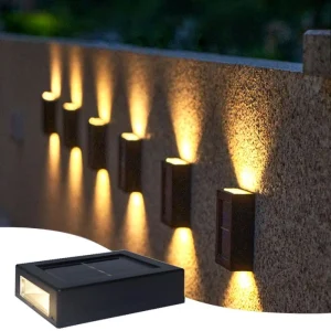 LED Solar Light Up/Down Wall Washer Waterproof Outdoor Light