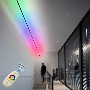 RGB Skyline LED Linear Lighting Dimmable Minimalist Steel Strip