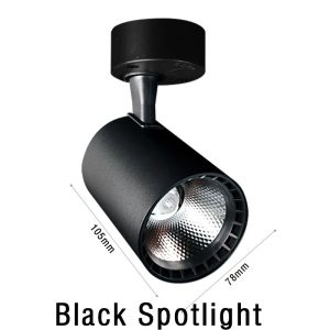 RGB LED Track Light 16 Color Remote Control Adjustable Spotlight