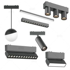 Ultra-Thin Magnetic Track Light System LED Surface Mounted