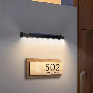 Outdoor LED Solar Wall Light IP65 Waterproof Dusk Dawn Sensor
