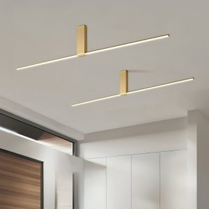 Nordic Minimalist LED Strip Ceiling Lamp Linear Light Fixture