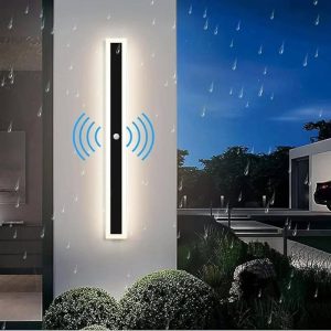 Outdoor Wall Light PIR Motion Sensor IP65 Waterproof Sconce