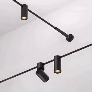 Minimalist Skyline Linear LED Lighting Strip With LED Spotlights