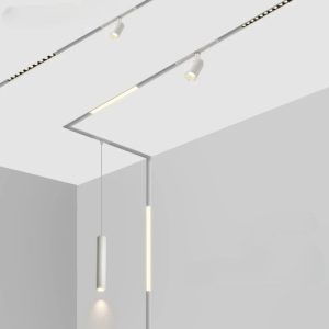 LED Magnetic Track Rail Lighting Kit for Recessed Ceiling Installation