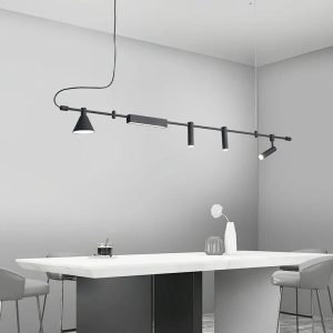 Nordic Linear Chandelier Minimalist Designer Pendant Light