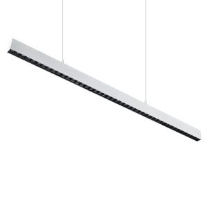 LED Linear Light Ceiling Lamp – Surface Mounted & Pendant Long Strip Grille Light for Living Room, Office & Commercial Spaces