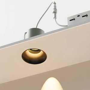 LED Recessed Spotlight Round Anti Glare TRIAC Dimmable Downlight