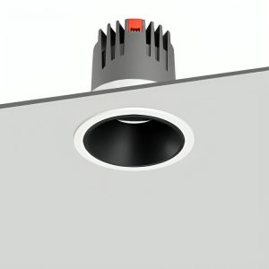 LED Downlight Anti Glare Recessed Adjustable Ceiling Spotlight, Deep Recessed COB Downlight, 360° Rotating 60° Tiltable LED Spot Light