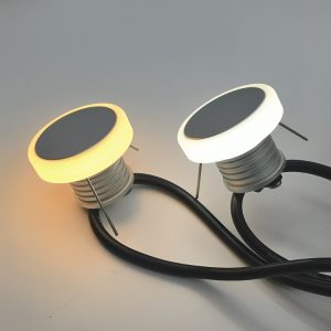 LED Deck Lights Outdoor, Recessed Step Lights, Landscape Pathway Lighting, Waterproof Stair Lights