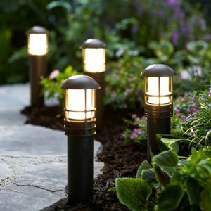 LED Garden Path Light 12V Waterproof Outdoor Landscape Lamp with Ground Spike IP65
