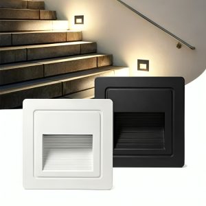 LED Recessed Wall Step Light – Indoor Stair & Corridor Light