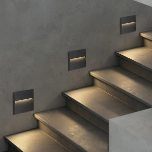 Modern LED Wall Step Light – Indoor & Outdoor Footlight