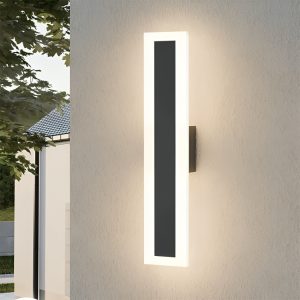 Modern LED Outdoor Wall Light – IP65 Waterproof Stainless Steel Wall Sconce