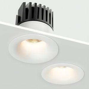 Modern LED Recessed Ceiling Light – Aluminum COB Downlight