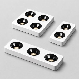 LED Ceiling Light Spotlight Flush Mount COB Downlight Square Anti-Glare Honeycomb Dimmable CRI98