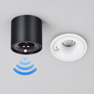 Motion Sensor LED Ceiling Light – PIR & Ambient Light Detection Auto-Off Anti-Glare Surface Mount
