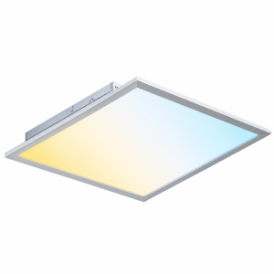 2x2 LED Recessed Flat Panel Light 5CCT Selectable 20-40W 0-10V Dimmable ETL Listed Drop Ceiling Troffer
